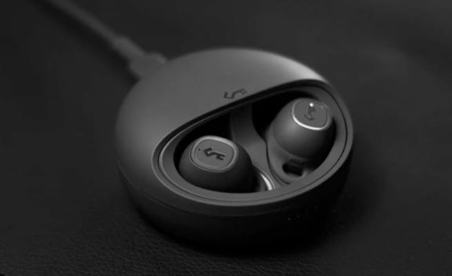 A pair of XX99 Mark 2 headphones in black with light reflecting from the front